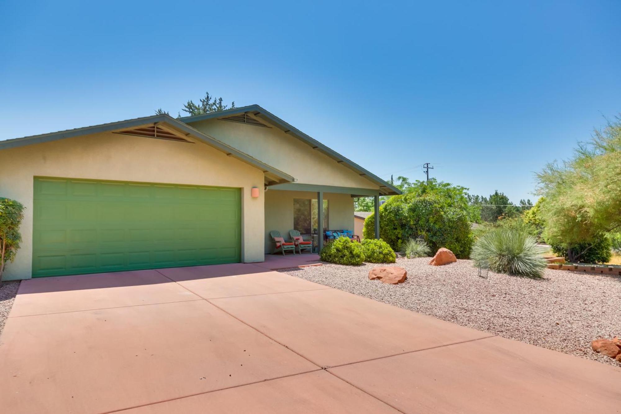 Red Rock Retreat With Patio 3 Mi To Downtown Sedona Villa Exterior foto