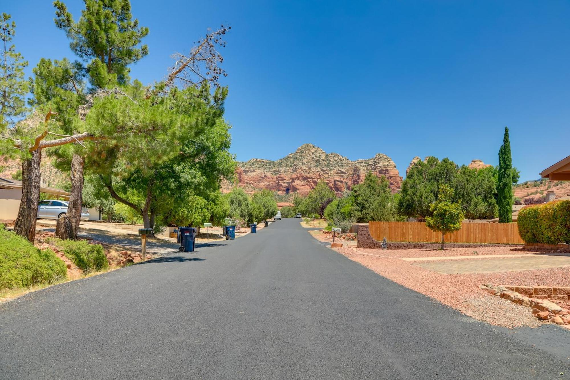 Red Rock Retreat With Patio 3 Mi To Downtown Sedona Villa Exterior foto