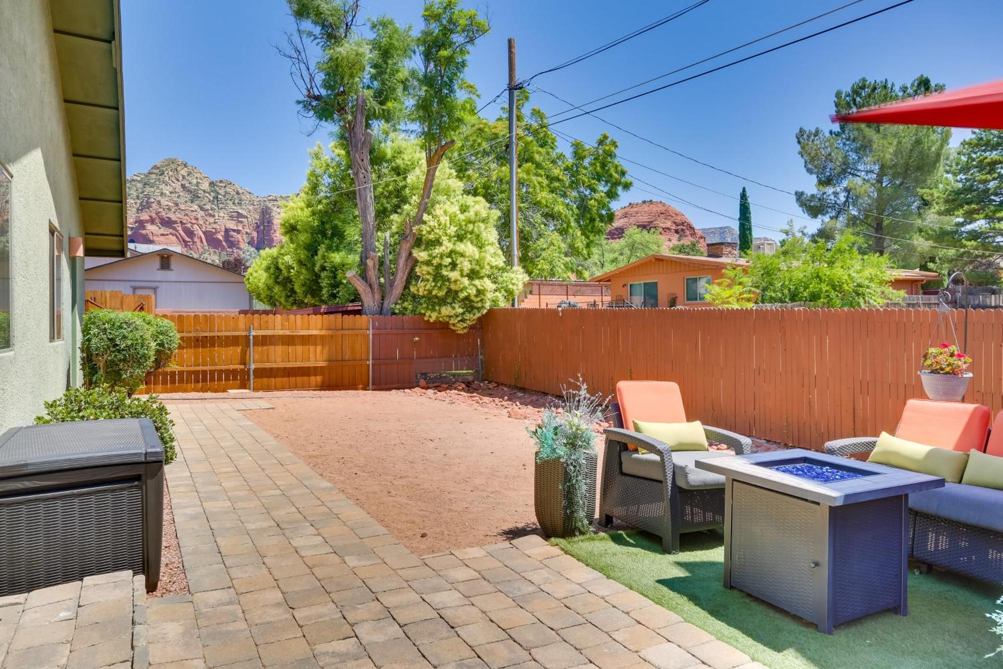 Red Rock Retreat With Patio 3 Mi To Downtown Sedona Villa Exterior foto
